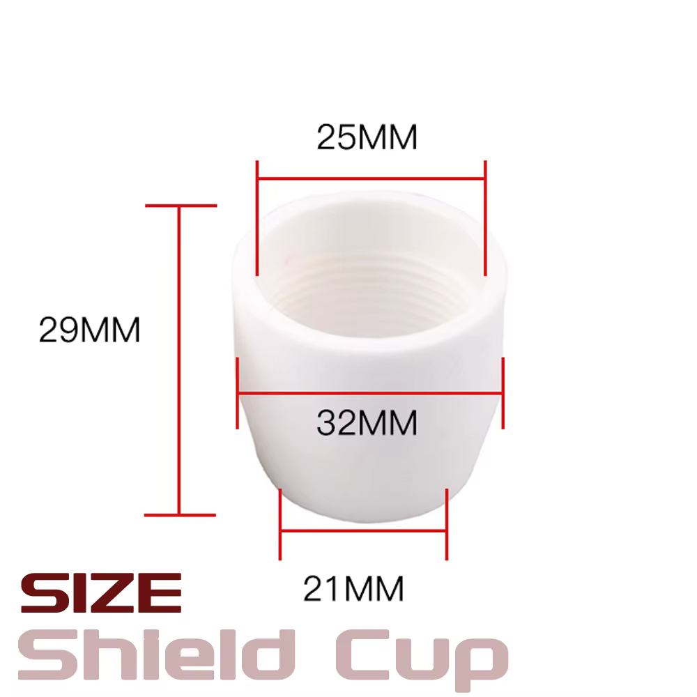 Bouclier de torche de soudage plasma P80, buse d'électrode de pointe, coupe consommable, CNC, 60A, 8