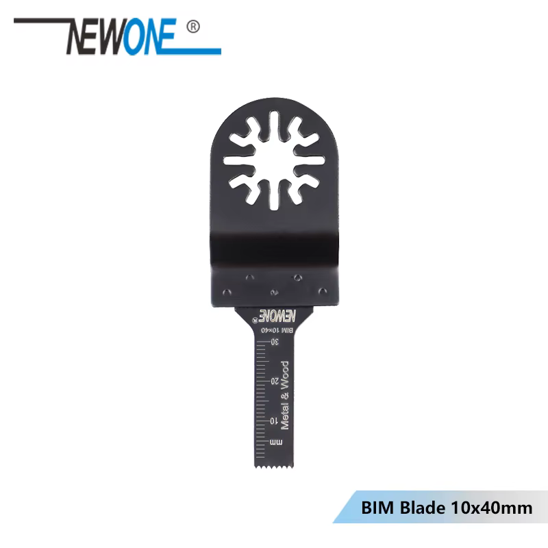 NEWONE 10/20/32/45/65mm lames de scie multifonctions oscillantes bi-métal lame BIM bois/plastique/mé
