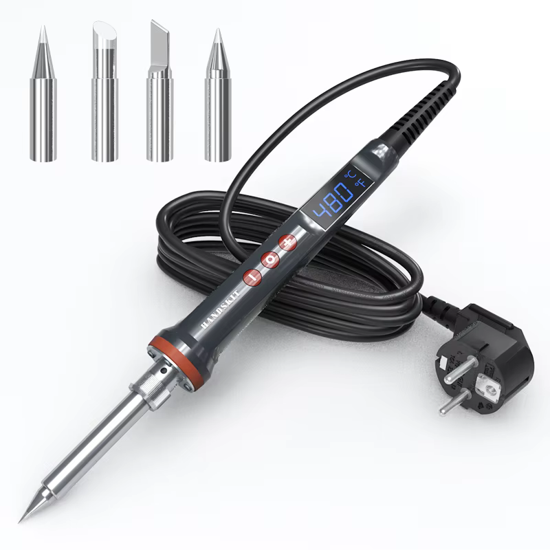Fer à souder électrique 100W, réglage numérique de la température, sommeil automatique, chauffage in