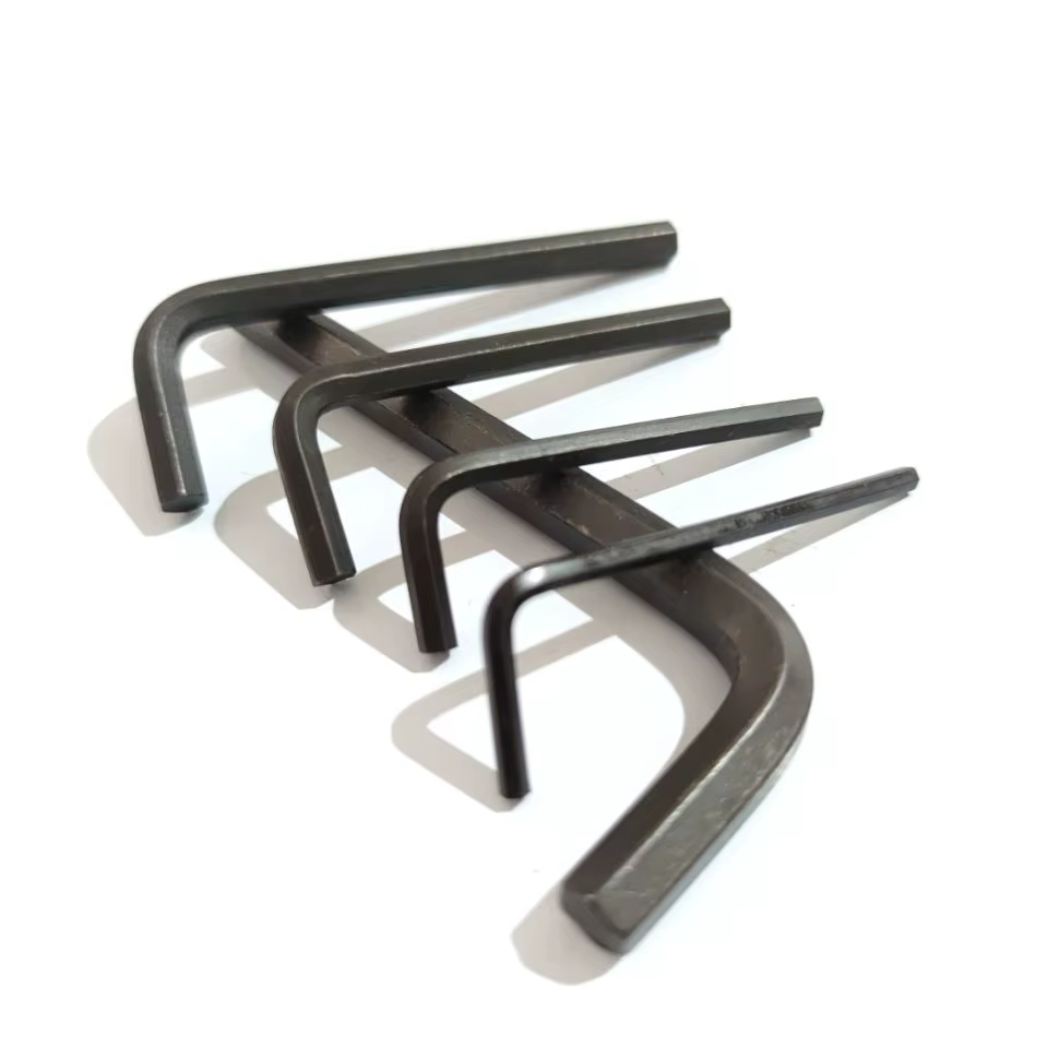 1 pièces clé Allen en forme de L argent noir clé hexagonale clé Allen 0.9mm 1.27mm 1.5mm 2mm 2.5mm 3