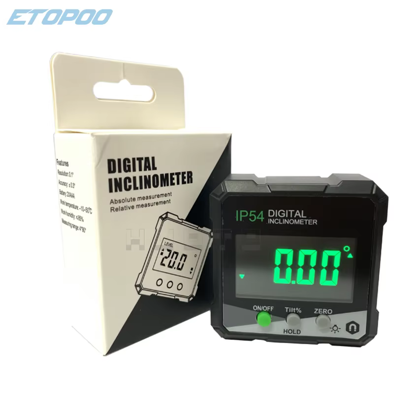 ETOPOO Niveau électronique numérique Fnder d'angle numérique 4*90 °   Inclinomètre magnétique rappor