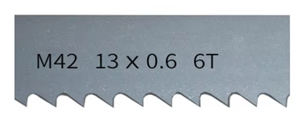 1140 1440 1640mm bimétallique 1/2" lame de scie à ruban. 1735 1840 2160 2215 2240 2750mm bimétalliqu