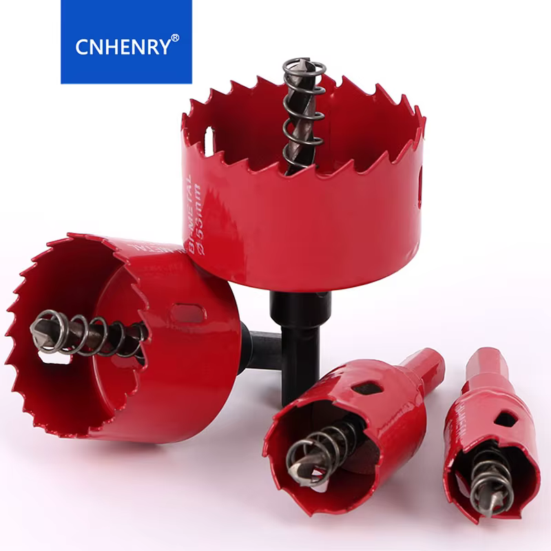 Scies cloche 1 pièce 20mm-200mm M42 foret bimétallique outils de menuiserie coupe métal plastique fe