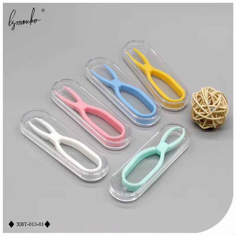 Pince à épiler en Gel de silice, lentilles de Contact multicolores, accessoires de lentilles, pinces