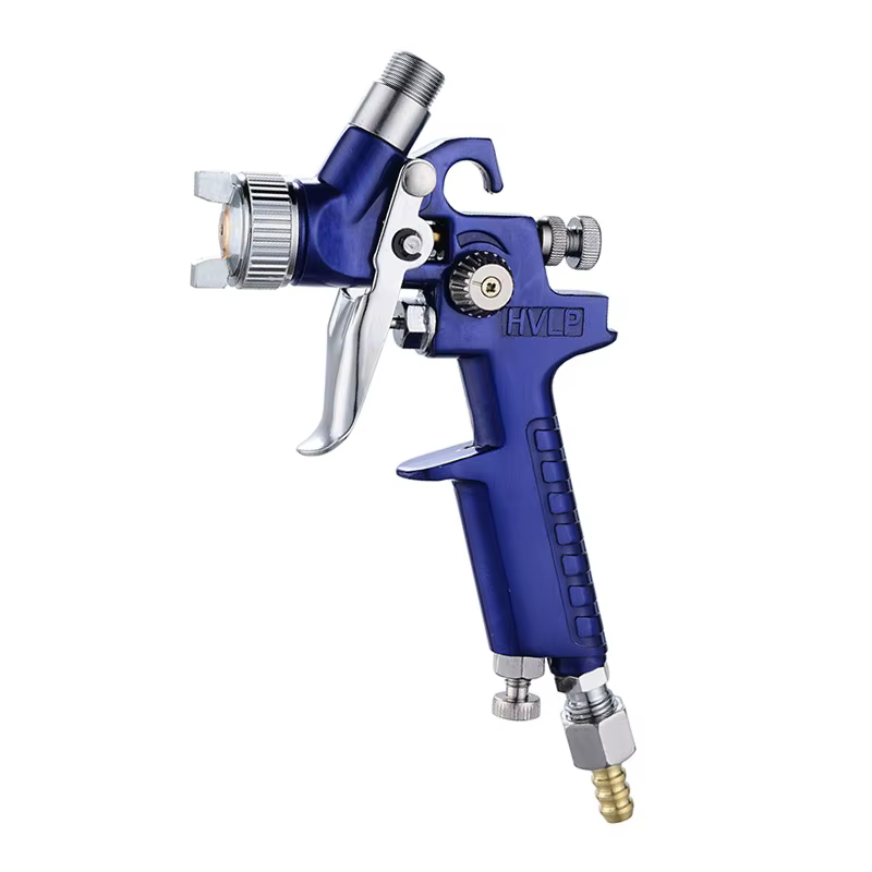 WENXING 0.8mm / 1.0mm buse H-2000 professionnel HVLP Mini pistolet à peinture aérographe pour peintu