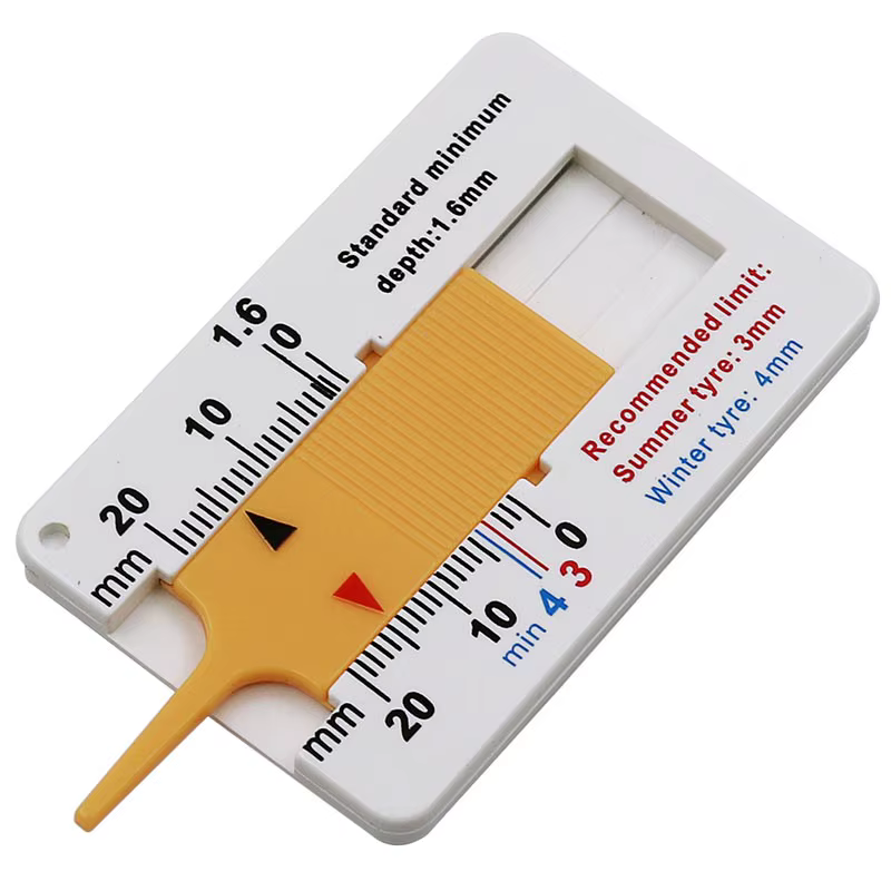 Jauge numérique de profondeur de bande de roulement de pneu de voiture, outil de mesure, calibre d'é