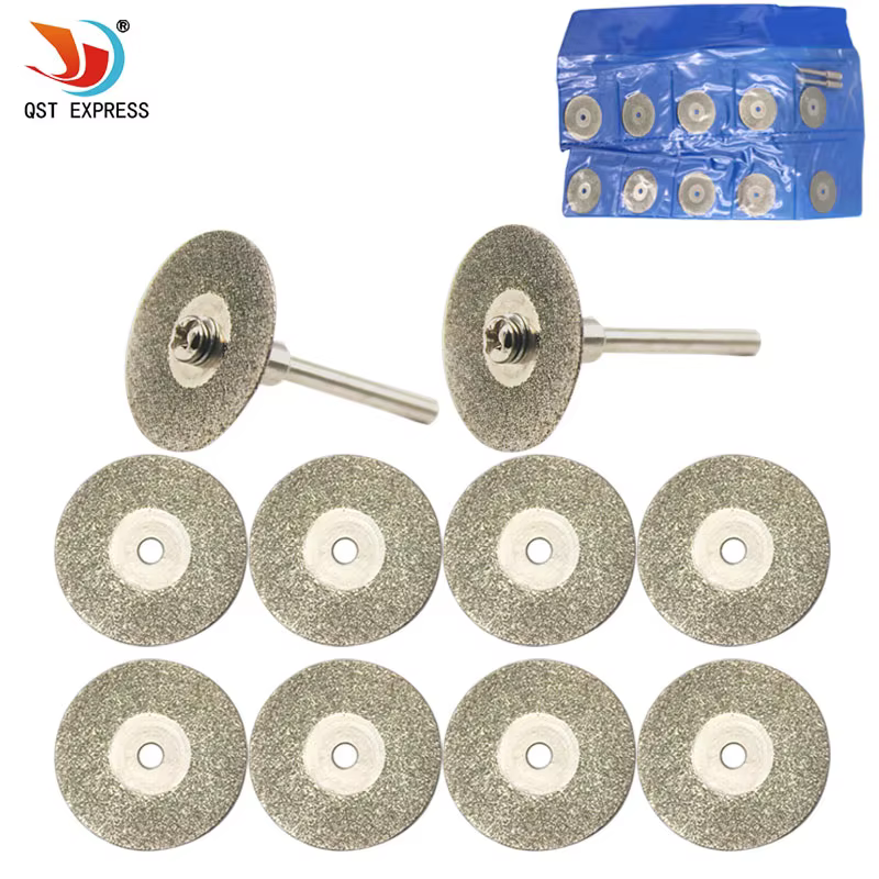 Disque diamanté de 25 mm pour accessoires Dremel, disque de coupe pour mini-scie Dremel, disque diam