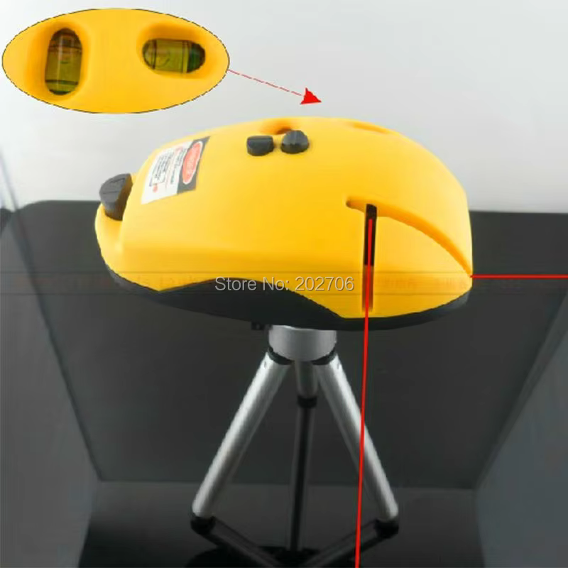 Niveau Laser polyvalent à 2 lignes, nivellement à Angle droit, outil de mesure Laser à 90 degrés, Mi