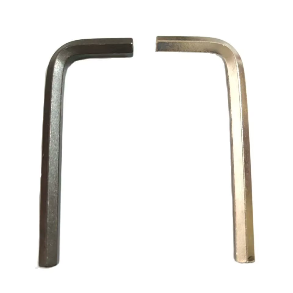 1 pièces clé Allen en forme de L argent noir clé hexagonale clé Allen 0.9mm 1.27mm 1.5mm 2mm 2.5mm 3
