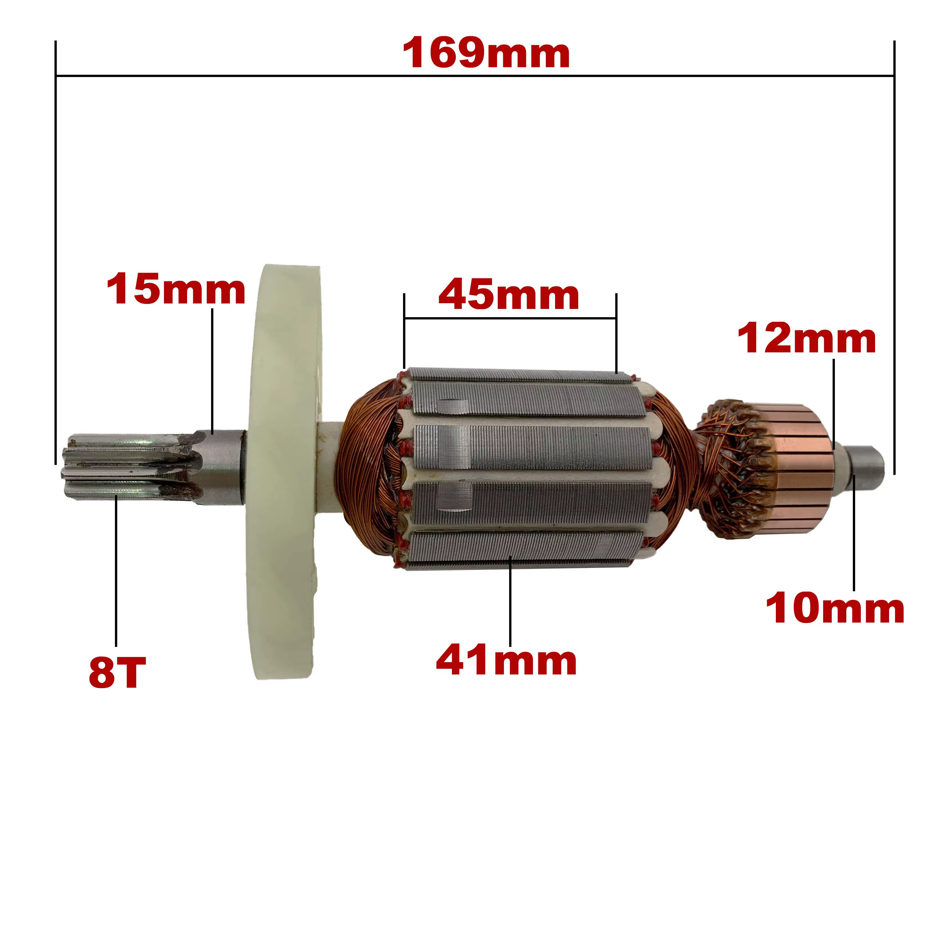 AC 220V 240V PR-25B PR-38E PH-40F Induit Rotor Stator Field pour HITACHI Marteau A Percussion Pièces