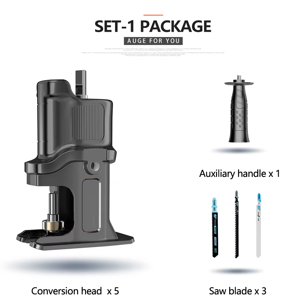 Adaptateur de scie alternative portable, perceuse électrique à scie électrique pour outil de coupe d