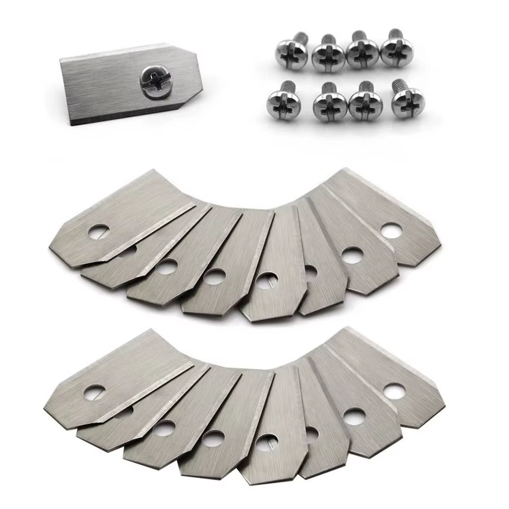 35*18*0.45mm lame de coupe tondeuse à gazon tondeuse à gazon remplacement pièce de coupe pour Husqva