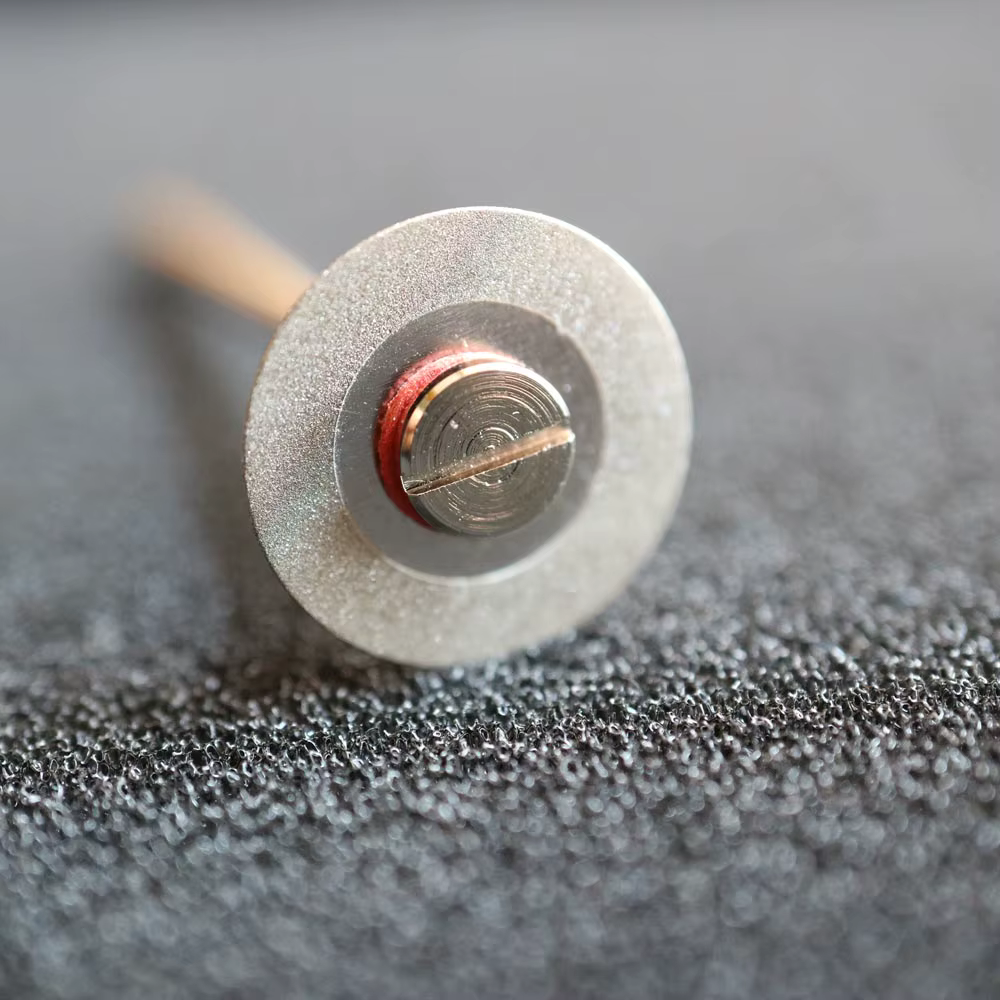 Disque à tronçonner diamant double face, ultra fin, 0.15mm, pour séparer le polissage ou le jade ave