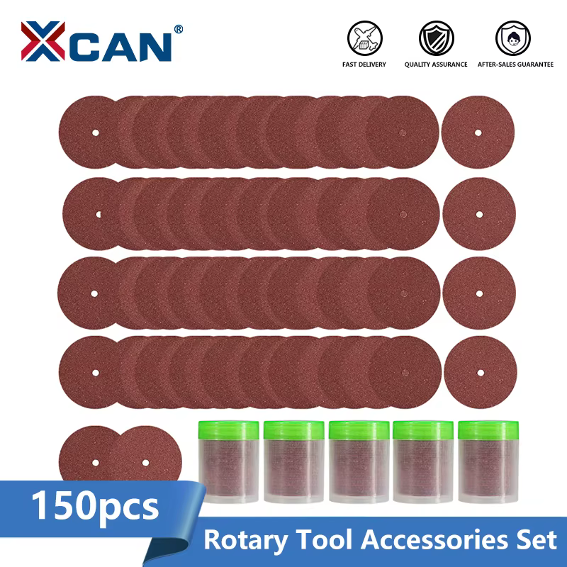 XCAN 150 pièces disque de roue découpé en résine 25mm disque de coupe lame de scie circulaire meule 