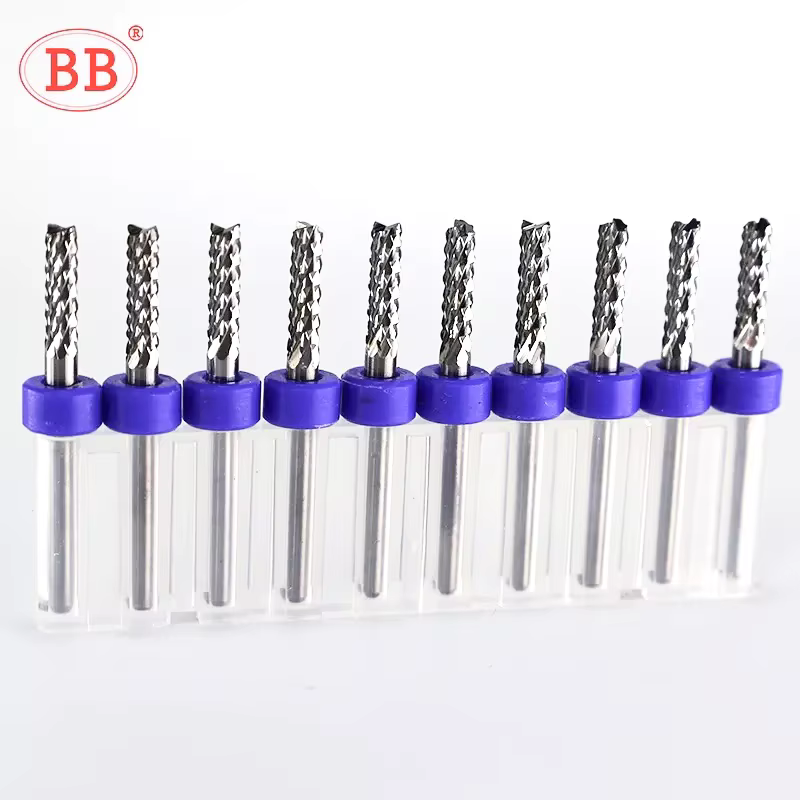 BB – fraise en bout de maïs en carbure de tungstène, Machine de gravure CNC PRO Bit 3.175 4 6mm pour