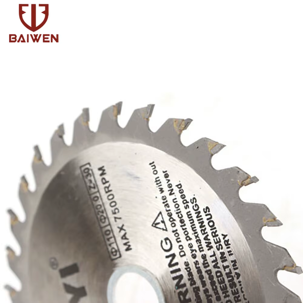 Lame de scie circulaire 110mm/115mm/125mm, disques de coupe du bois, roues de coupe en alliage, outi
