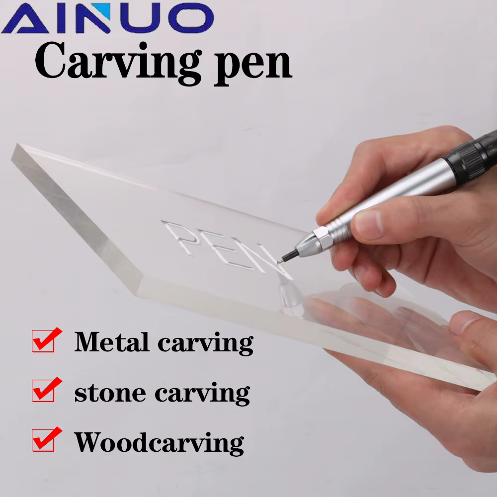Micro broyeur à Air, Mini stylo de gravure pneumatique, outil de lettrage, polissage multifonctionne