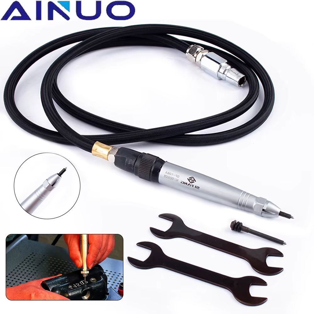 Micro broyeur à Air, Mini stylo de gravure pneumatique, outil de lettrage, polissage multifonctionne