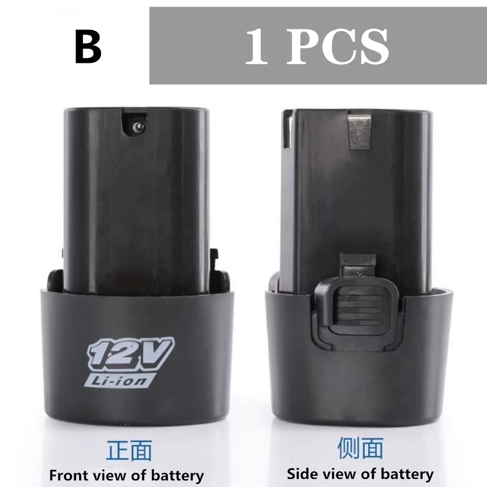 Perceuse à main électrique sans fil, batterie aste de grande capacité, batterie de tournevis électri