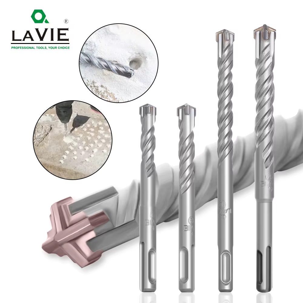 1 pièce Foret SDS Plus pour béton, murs, briques et blocs, à 4 pointes croisées, 110mm 160mm, pour m
