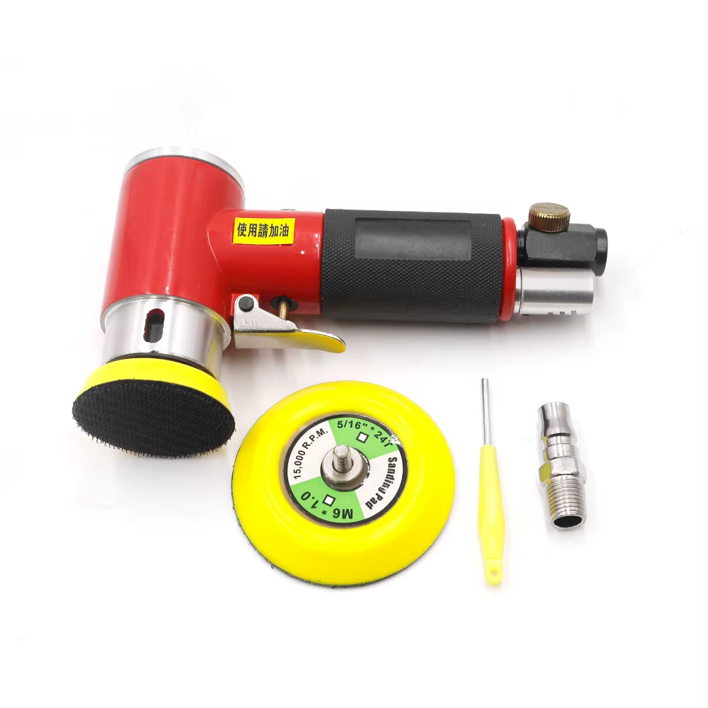 Reilyn Mini rectifieuse pneumatique 3 " ponceuse à air orbite aléatoire pour le polissage de voiture