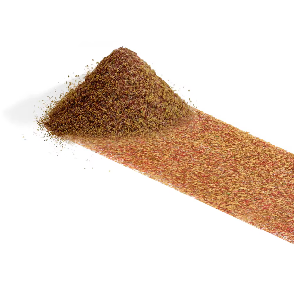 Poudre de gazon statique 10G pour la simulation de terrains, la simulation de feuillage au sol, les 