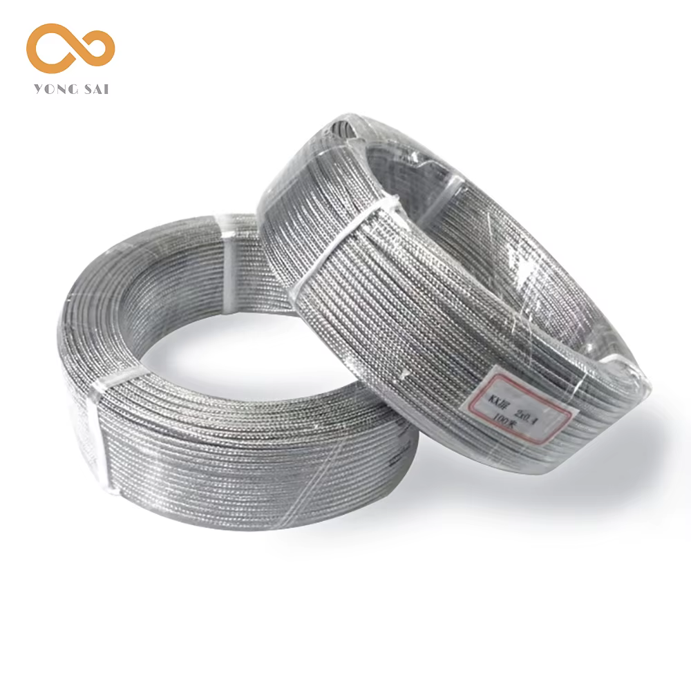 10M 20M 50m 100m K J PT100 Type 0-800 degrés 600 ℃   Fil blindé de compensation de ligne de mesure d