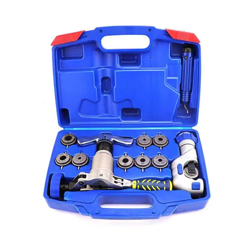 Kit d'outils d'évasement WK-519FT-L, ensemble d'outils d'évasement de tubes coniques à 45 degrés pou