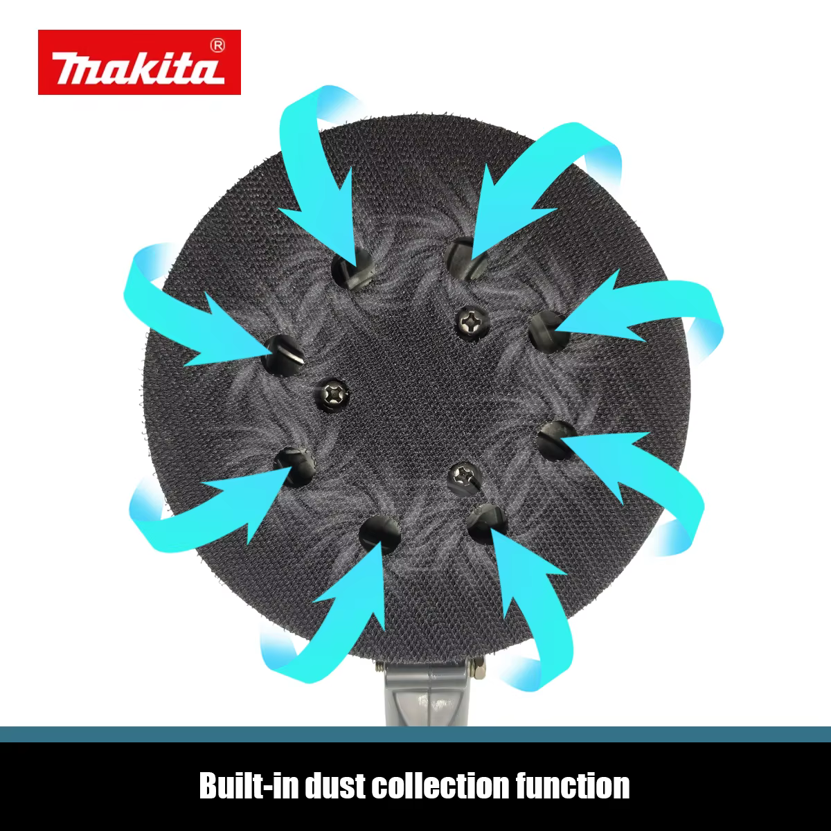 Ponceuse orbitale aléatoire sans fil Makita DBO180Z 18V pour le travail du bois et le polissage du m