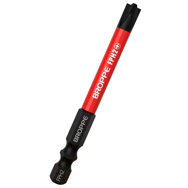 Tournevis d'électricien PZ/FL, embout de tournevis, tête de lot magnétique antidérapante FPH1 FPH2 F