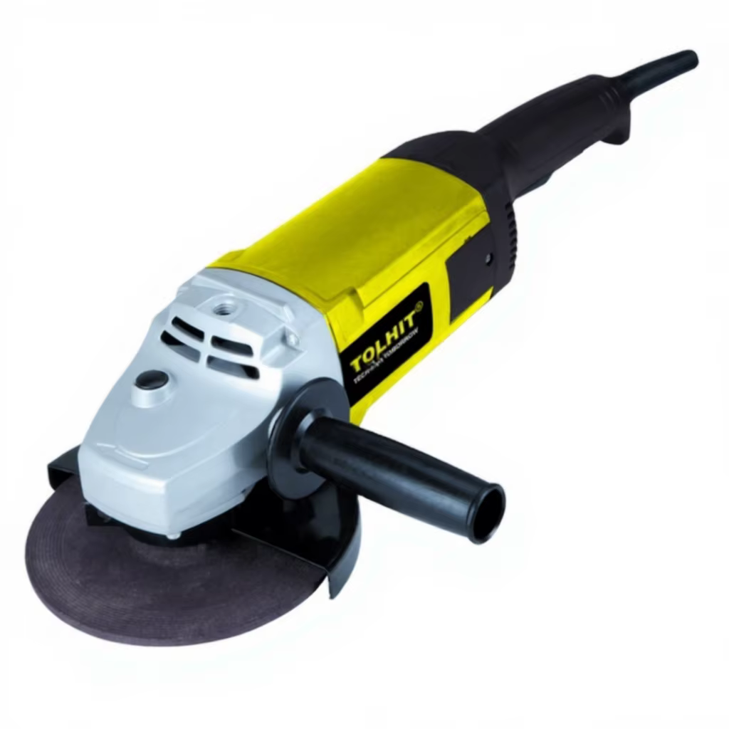 Meuleuse d'angle industrielle professionnelle 2600W 6000 tr/min 230mm 9 pouces avec interrupteur à p