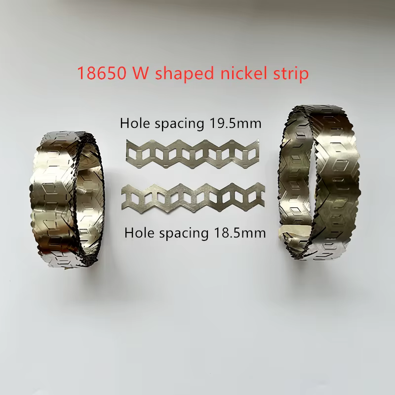 18650 et 21700 batterie 2P bande de Nickel ondulée feuille de Nickel Type W bobine de bande de Nicke