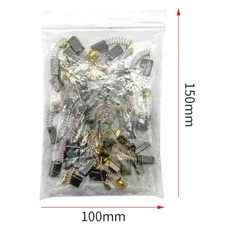 Kit d'accessoires de remplacement de balais de carbone pour moteurs, 50 pièces ; Conçu pour les perc