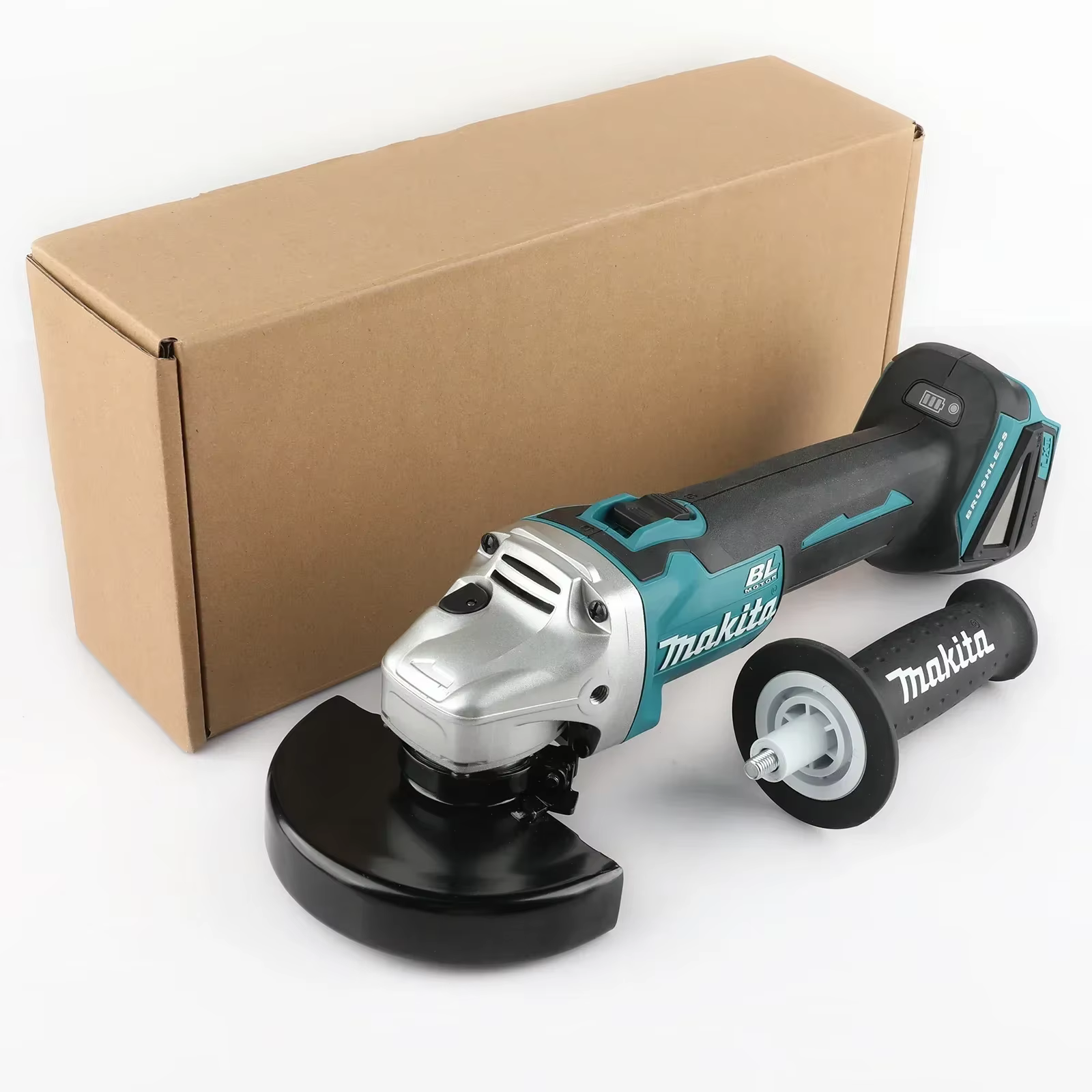 Meuleuse d'angle sans fil Makita DGA504 18V 6.0Ah 125mm, batterie lithium-ion, machine de découpe re