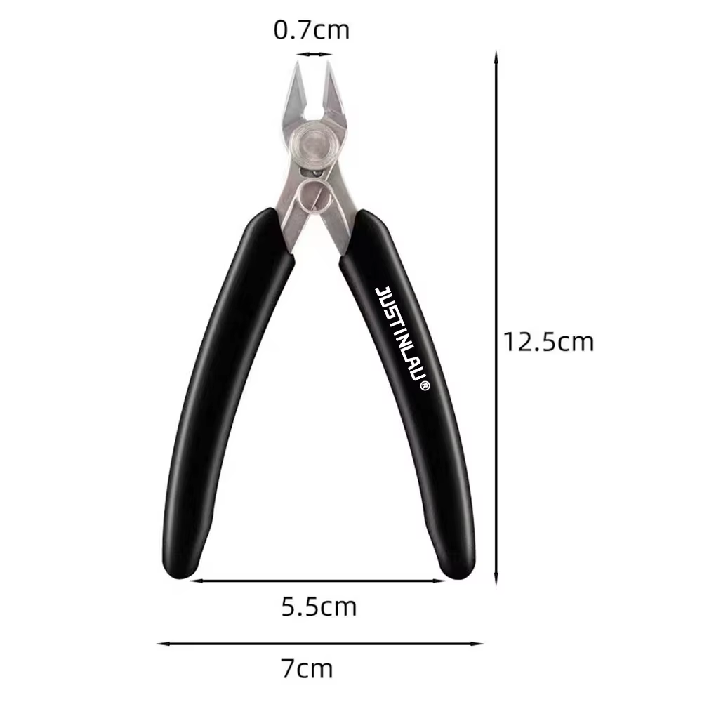 Pince universelle en acier inoxydable, bricolage, pince coupante latérale diagonale électronique, co