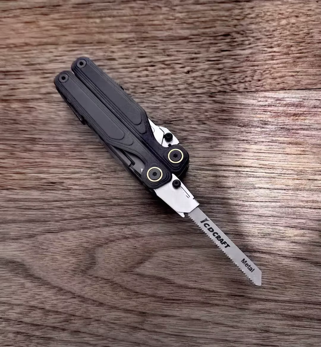 Support de scie à monter soi-même, Base en T pour Modification Leatherman Wave Alpha (pince non incl