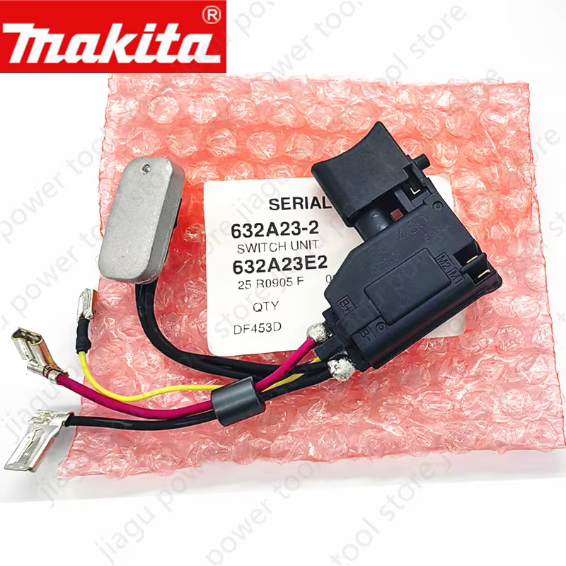 Interrupteur pour Makita DHP343 DDF343 BHP343 DHP453 DHP453RFE DF453D DDF453RFE DDF453 BHP453 BDF453