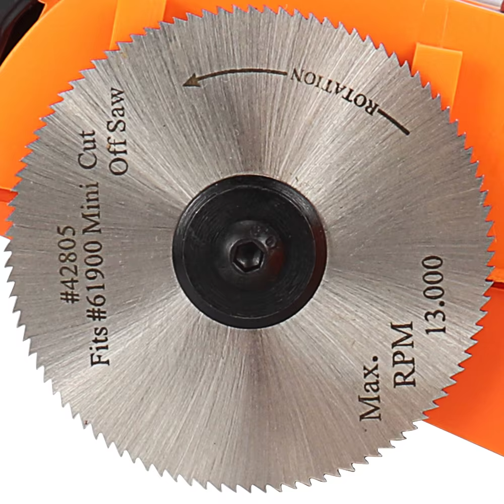 Mini lame de scie circulaire 50mm HSS, disques de roue en acier rapide, ouverture de 10mm pour bois,