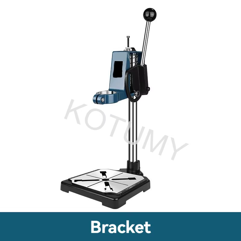 KOTUMY Mini support de perceuse électrique support de maintien support de forage d'établi rotatif à 