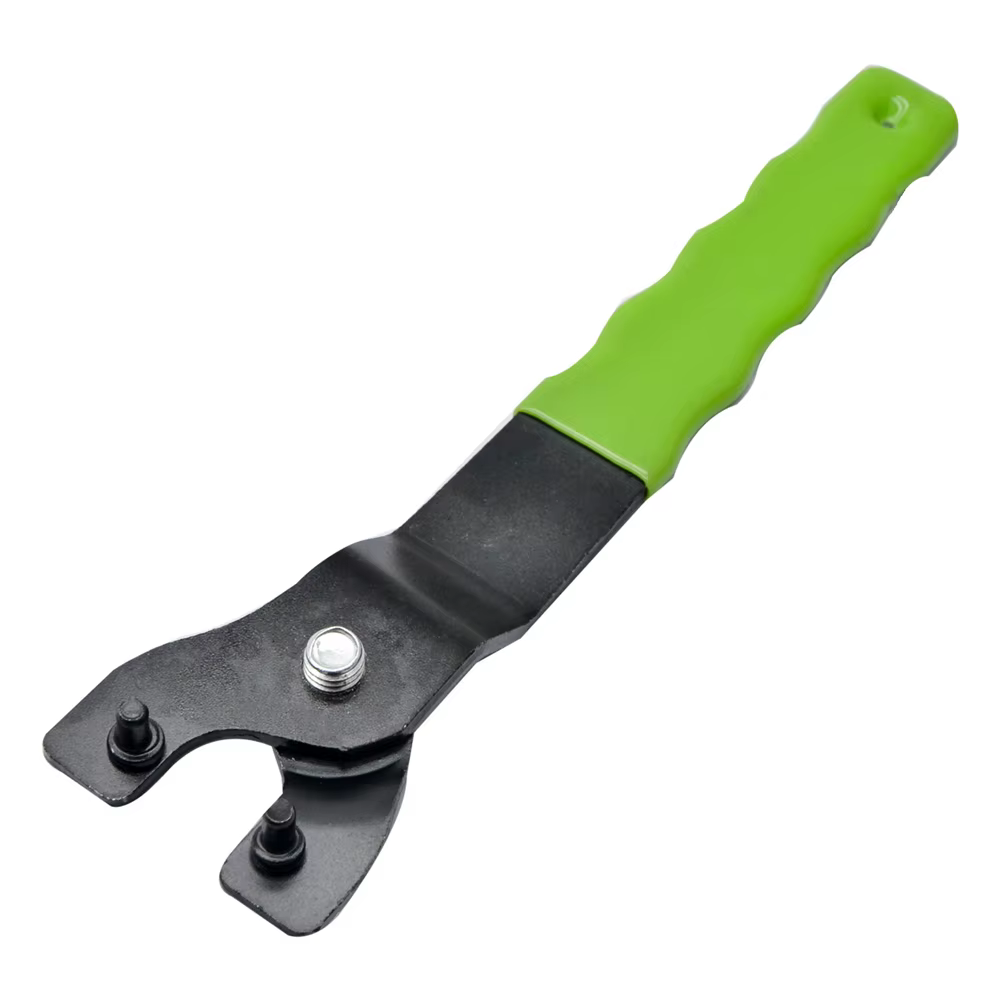 Exacpille de clé de meuleuse d'angle réglable, poignée en plastique essorée, moyeux de maison, outil