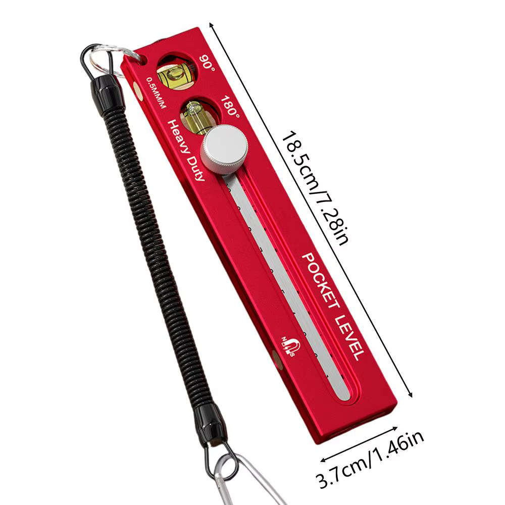 Règle de précision pour le travail du bois, règle de poche, règle coulissante, système d'encastremen