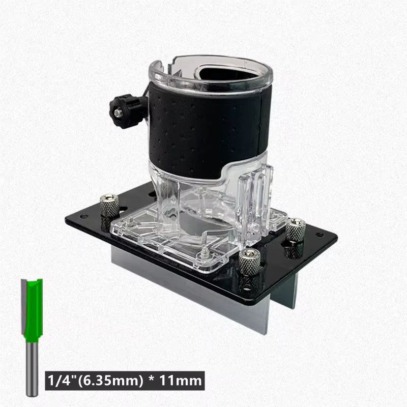 Gabarit de mortaisage pour Machine à découper 2 en 1, support de fente, attaches invisibles, poinçon