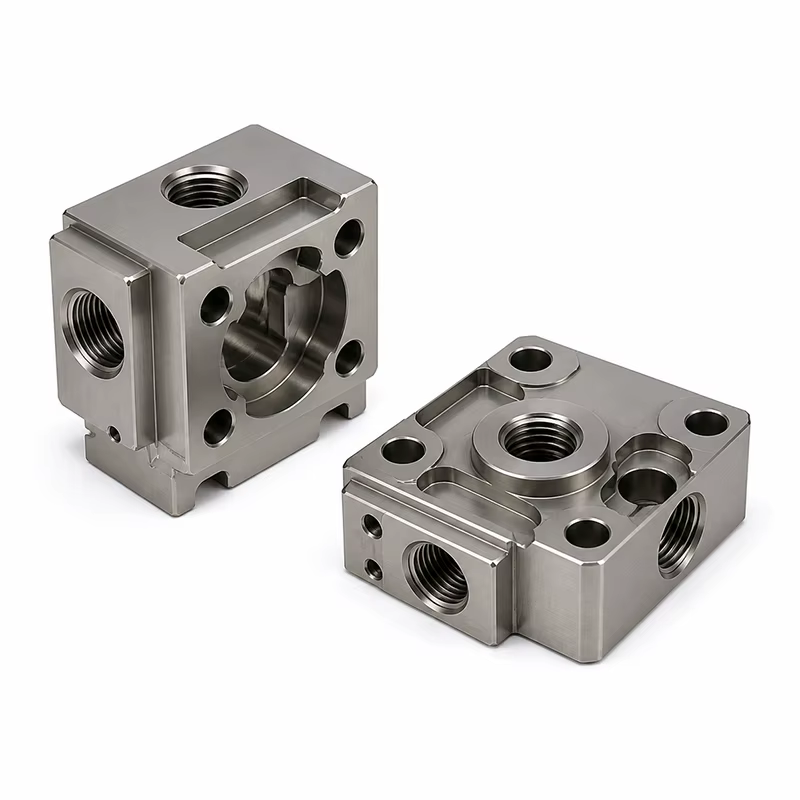Service de fraisage CNC sur mesure en titane de grade 5 pour tiges de commande et équipements de con