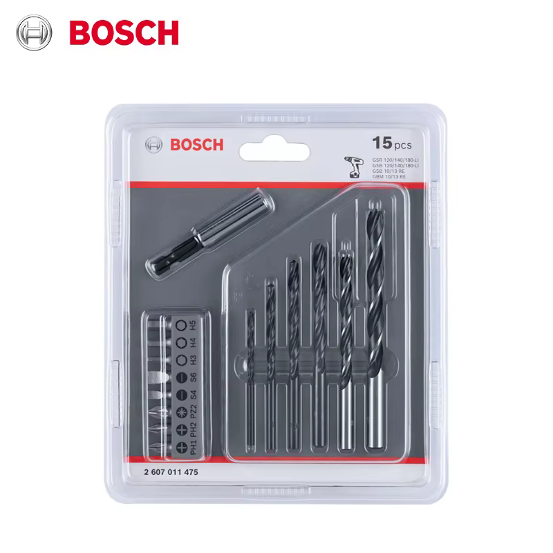 Kit de forets Bosch Mix, 7 / 15 / 25 / 33 / 43 pièces, forets en acier à grande vitesse pour perceus