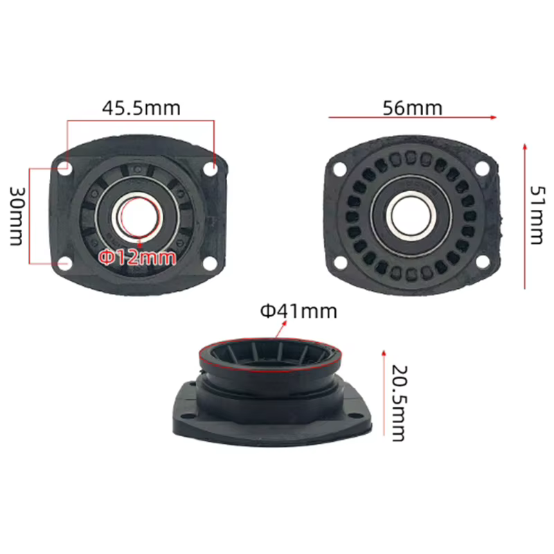 Avec Hitachi G10SS2 G13SS2 G12SS meuleuse d'angle roulement siège meuleuse couvercle avant accessoir