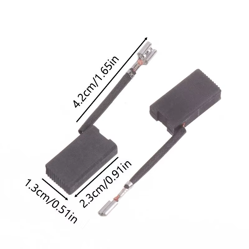 Brosses en carbone pour moteur, 4 pièces, pour tronçonneuses DW703/706/708/368/718 DW369CS, meuleuse