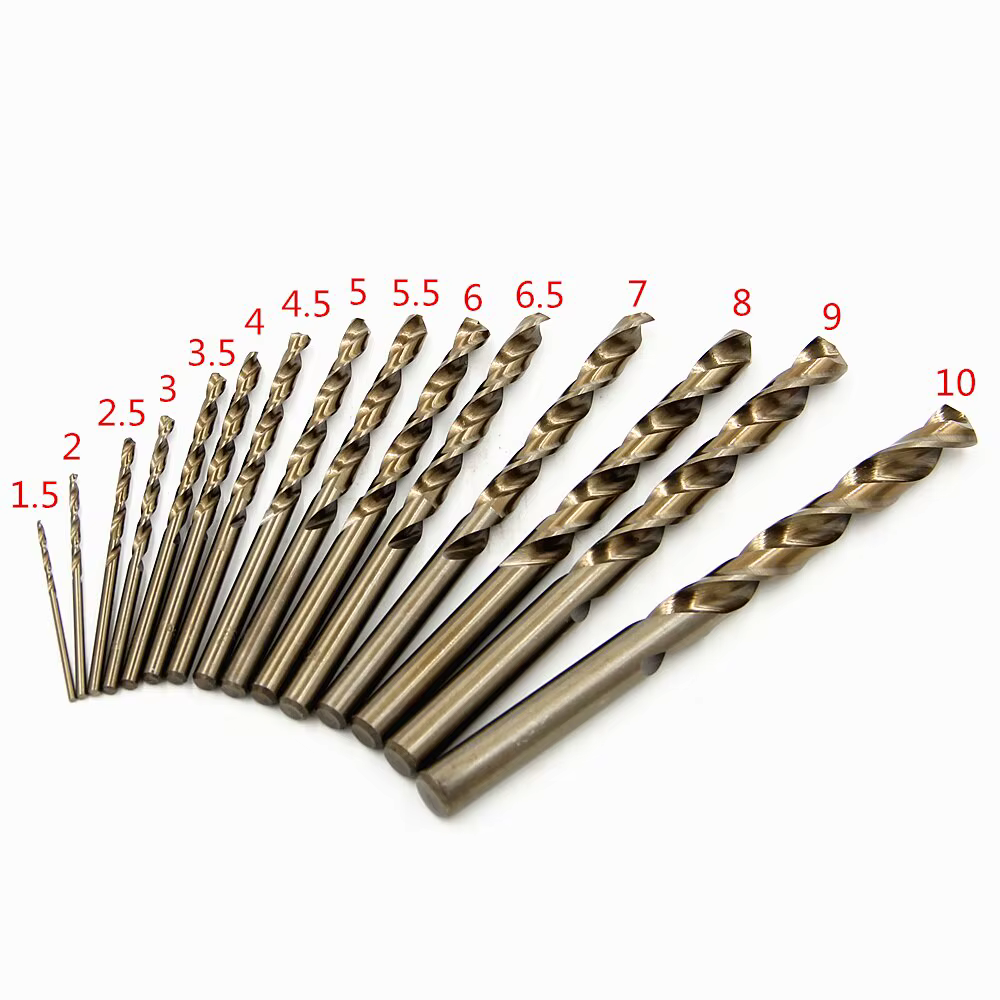 Ensemble d'outils d'ouverture de trou de meulage complet en acier rapide, M35 asil ALT contient une