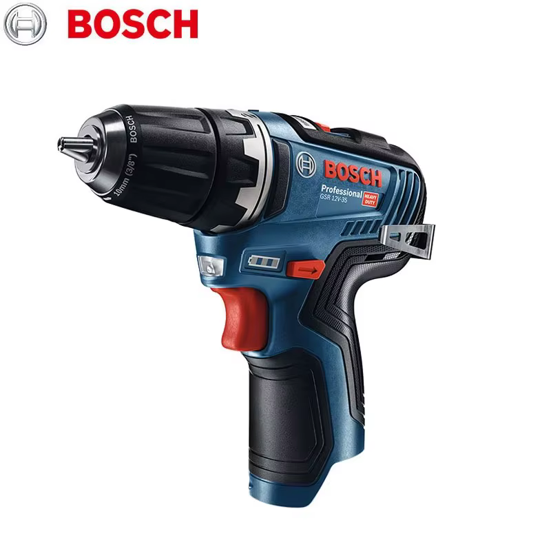 Perceuse électrique multifonctionnelle BOSCH GSR 12V-35, compacte et pratique, flexible et pratique,