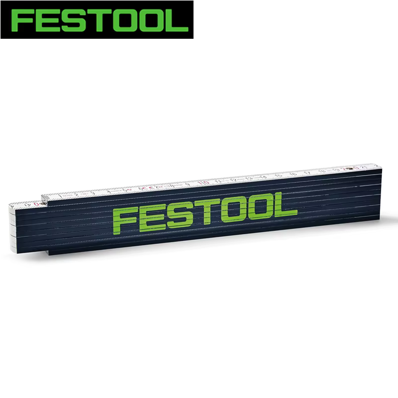 Festool MS 201464   Règle pliante de 2 mètres, outil de mesure de haute précision/dureté, résistance