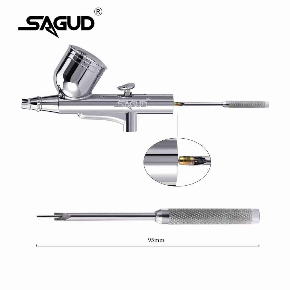Accessoires d'aérographe, outils d'entretien de remplacement pour tout pistolet de pulvérisation d'a